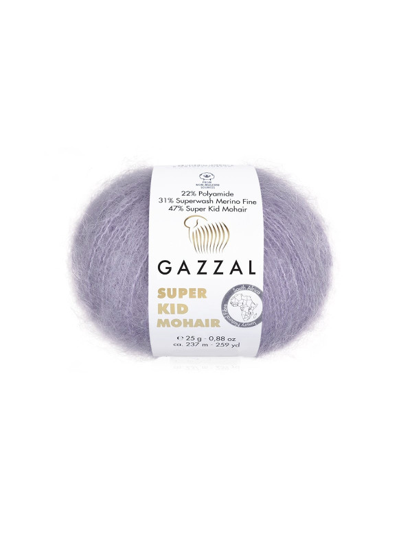 Пряжа Gazzal Super Kid Mohair 64413