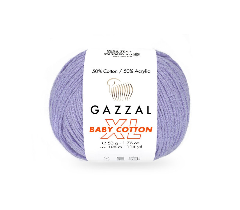 Пряжа Gazzal BabyCotton XL 3420