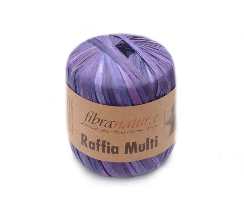 Пряжа FibraNatura Raffia Multi 117-06