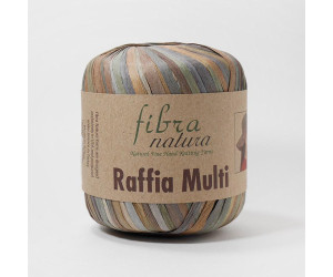 Пряжа FibraNatura Raffia Multi 117-03