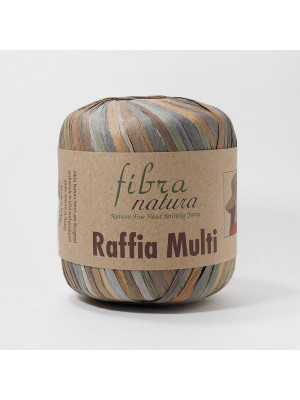 Пряжа FibraNatura Raffia Multi 117-03