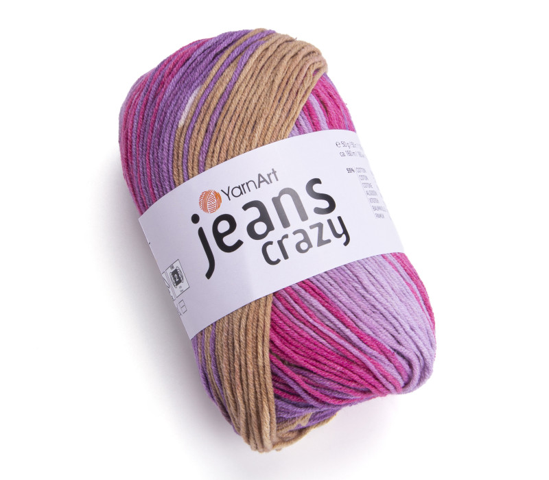 Пряжа YarnArt Jeans Crazy 8217 Пряжа YarnArt Jeans Crazy 8217