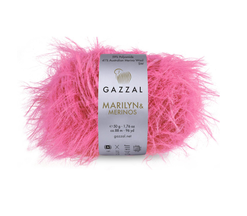 Пряжа Gazzal Marilyn&Merinos 8256 Пряжа Gazzal Marilyn&Merinos 8256