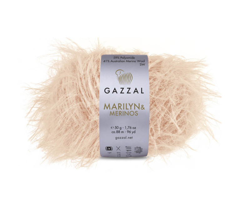 Пряжа Gazzal Marilyn&Merinos 8271