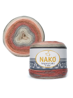 Пряжа Nako Angora Luks Color 81913