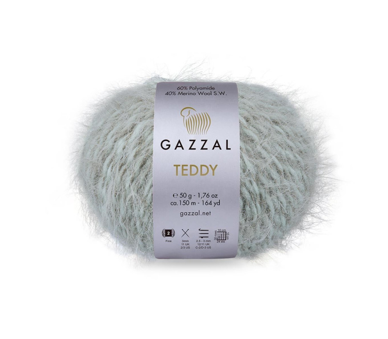 Пряжа Gazzal Teddy 6535