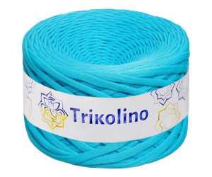 Пряжа трикотажна 7-9 мм "Trikolino" 100м. Небесно-блакитний