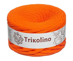 Пряжа трикотажная 7-9 мм "Trikolino" 100м. Тыквенный мусс