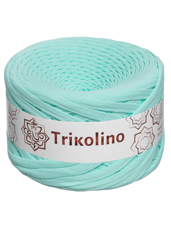 Пряжа трикотажная 7-9 мм "Trikolino" 100м. Мята