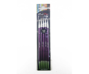 Спицы носочные 6мм 15см Zing KnitPro 47013