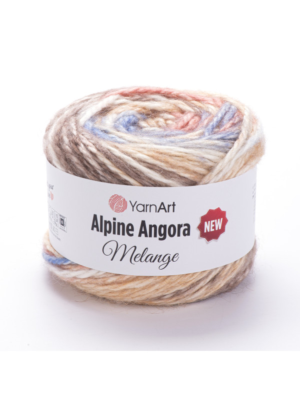 Пряжа YarnArt Alpine Angora Melange New 6411