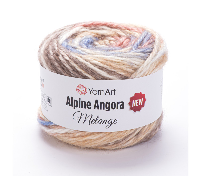Пряжа YarnArt Alpine Angora Melange New 6411