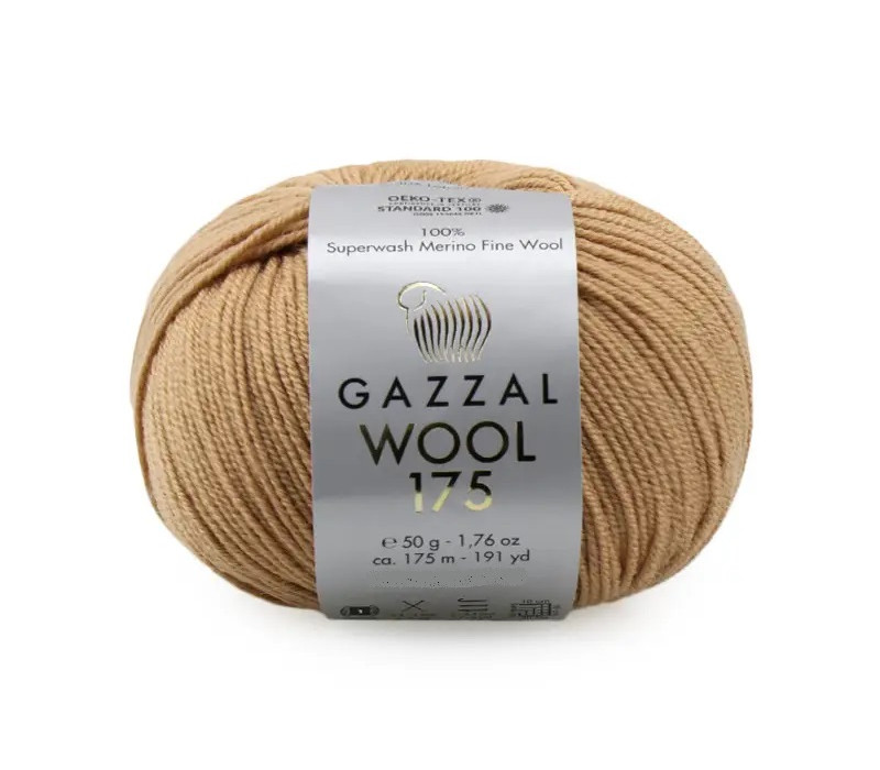 Пряжа Gazzal Wool 175 306