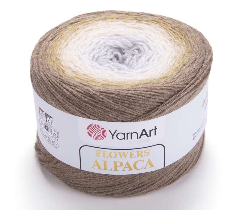 Пряжа YarnArt Flowers Alpaca 407
