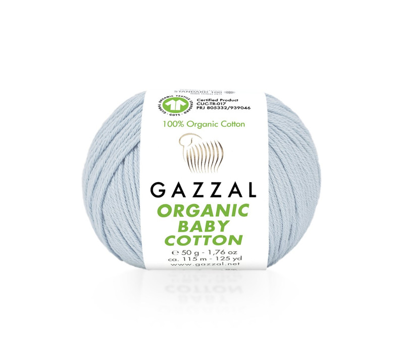 Пряжа Gazzal Organic Baby Cotton 417 Пряжа Gazzal Organic Baby Cotton 417