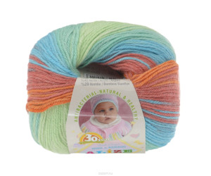 Пряжа Alize Baby Wool Batik 3611