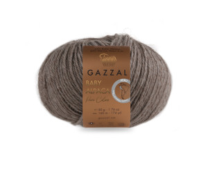 Пряжа Gazzal Baby Alpaca Pure Colors 6454