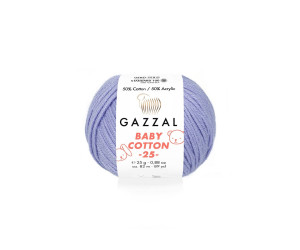 Пряжа Gazzal BabyCotton 25 цвет 3420