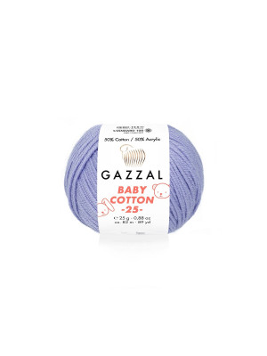 Пряжа Gazzal BabyCotton 25 цвет 3420