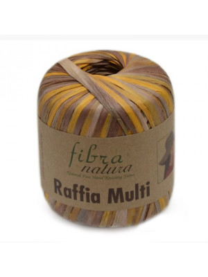 Пряжа FibraNatura Raffia Multi 117-04