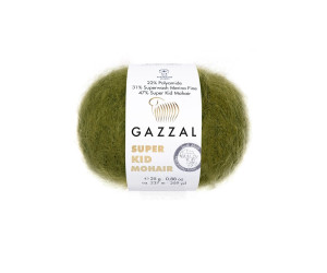 Пряжа Gazzal Super Kid Mohair 64402