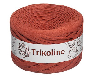 Пряжа трикотажная 7-9 мм "Trikolino" 100м. Темный Терракот