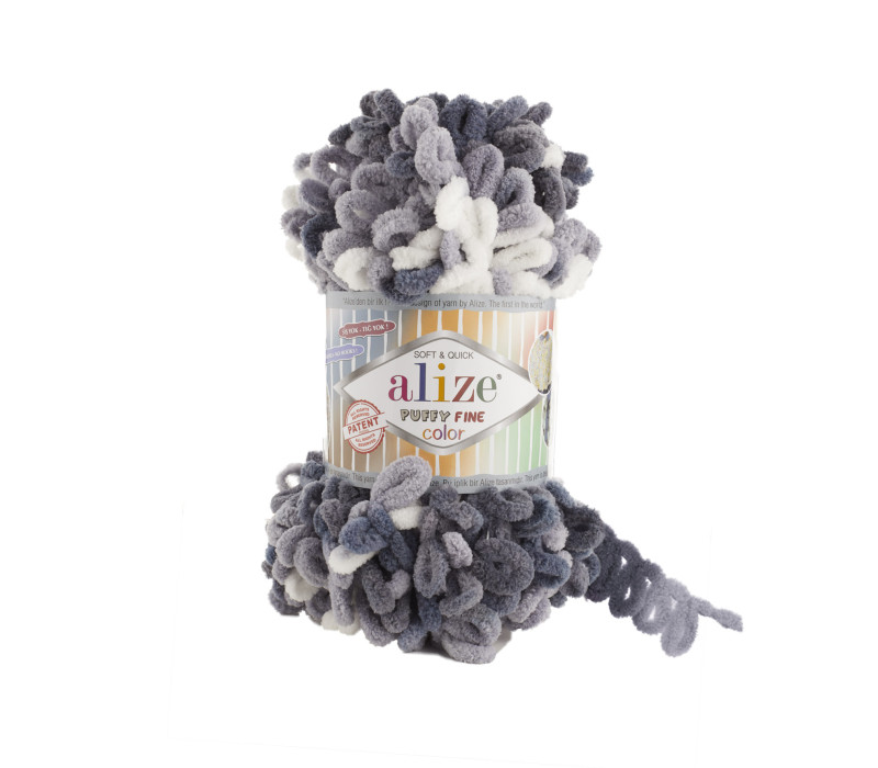 Пряжа Alize Puffy Fine Color 5925