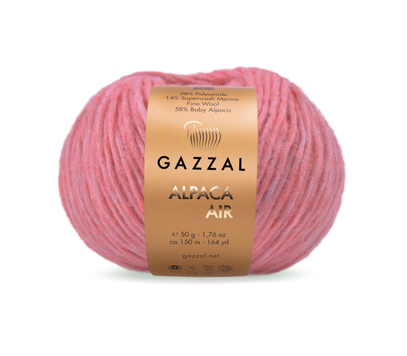 Пряжа Gazzal Alpaca Air 86
