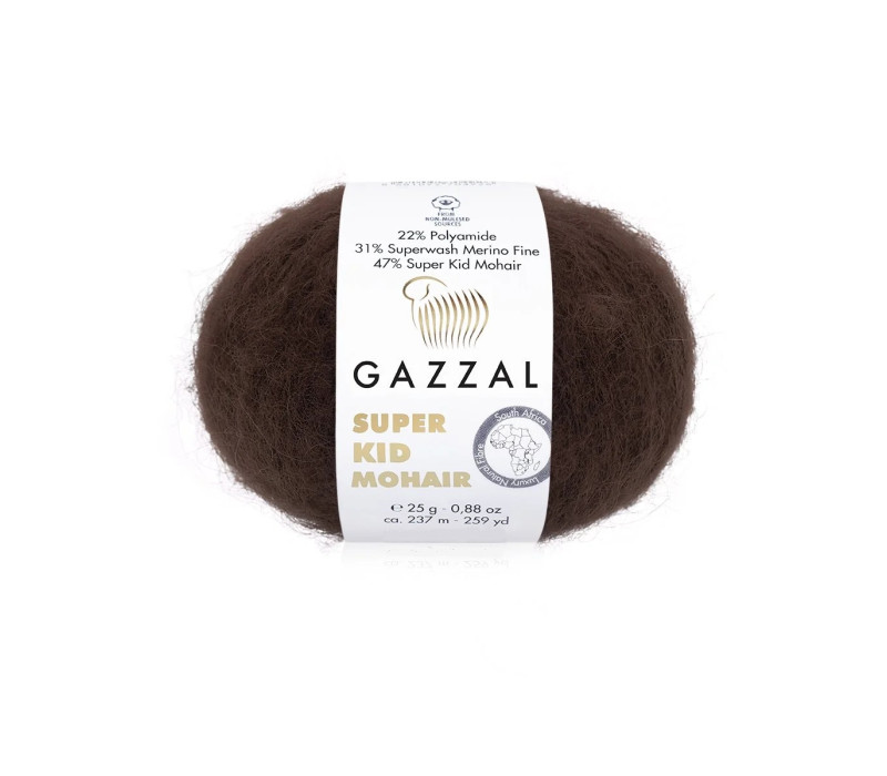 Пряжа Gazzal Super Kid Mohair 64426 Пряжа Gazzal Super Kid Mohair 64426