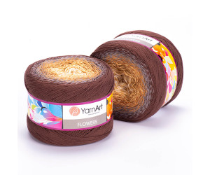 Пряжа YarnArt Flowers 284