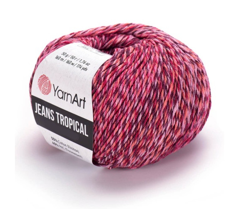 Пряжа YarnArt Jeans Tropical 615