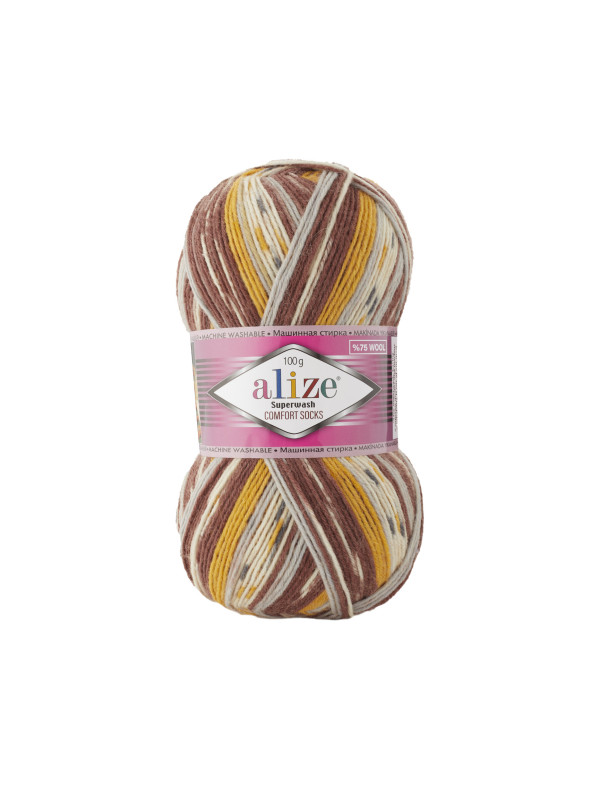 Пряжа Alize Superwash 100 7652