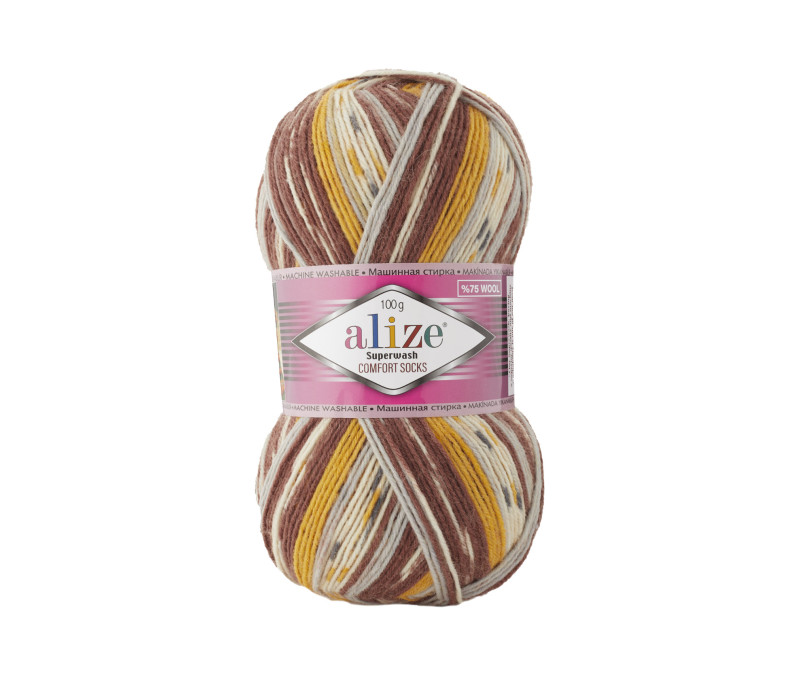 Пряжа Alize Superwash 100 7652