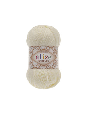 Пряжа Alize Forever Chrochet 01 Cream