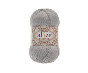 Пряжа Alize Forever Chrochet 52 Light Grey
