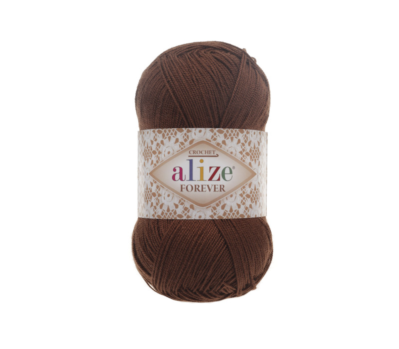 Пряжа Alize Forever Chrochet 150 Chestnut