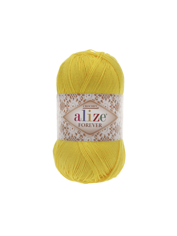 Пряжа Alize Forever Chrochet 110 Yellow