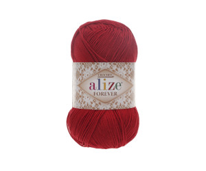 Пряжа Alize Forever Chrochet 106 Red