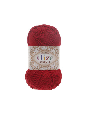 Пряжа Alize Forever Chrochet 106 Red