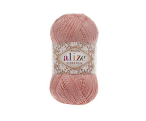 Пряжа Alize Forever Chrochet 144 Salmon Pink