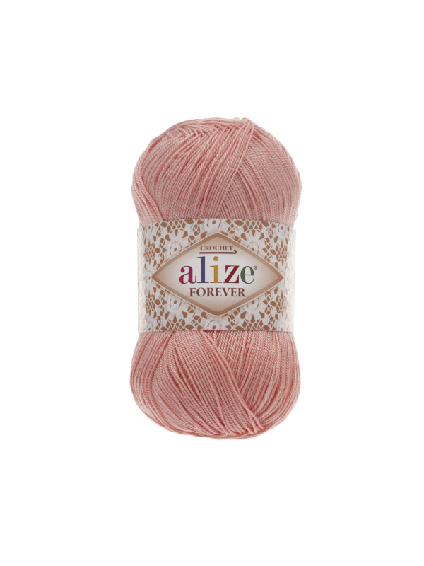 Пряжа Alize Forever Chrochet 144 Salmon Pink