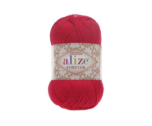 Пряжа Alize Forever Chrochet 396 Poppy