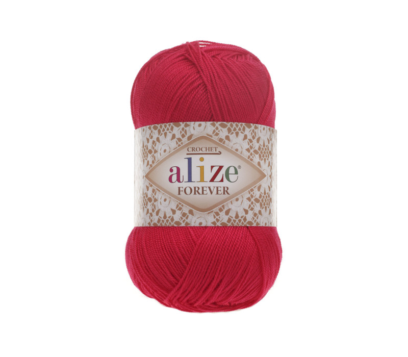 Пряжа Alize Forever Chrochet 396 Poppy