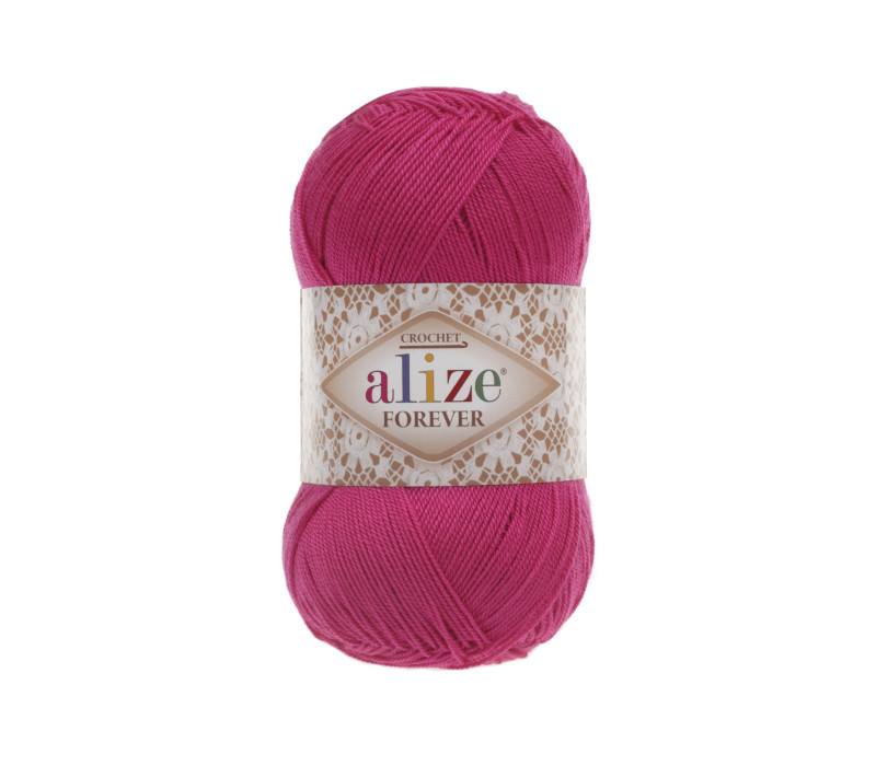 Пряжа Alize Forever Chrochet 149 Hot Pink