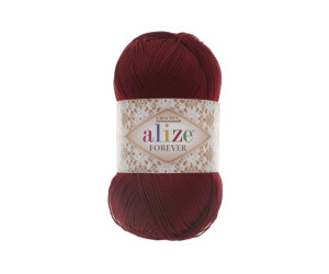 Пряжа Alize Forever Chrochet 339 Bordeaux