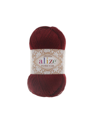 Пряжа Alize Forever Chrochet 339 Bordeaux