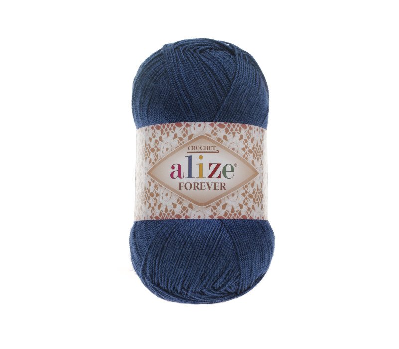 Пряжа Alize Forever Chrochet 361 Navy