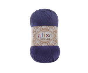 Пряжа Alize Forever Chrochet 141 Royal Blue