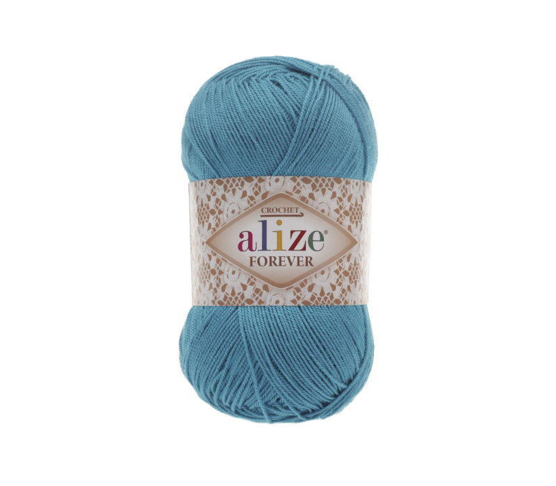 Пряжа Alize Forever Chrochet 16 Sochi Blue