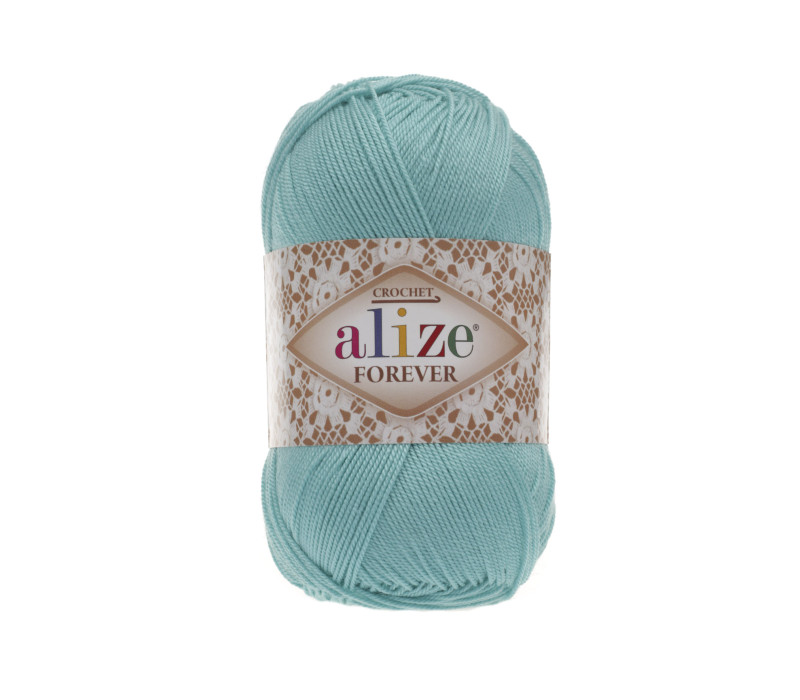 Пряжа Alize Forever Chrochet 376 Cyan